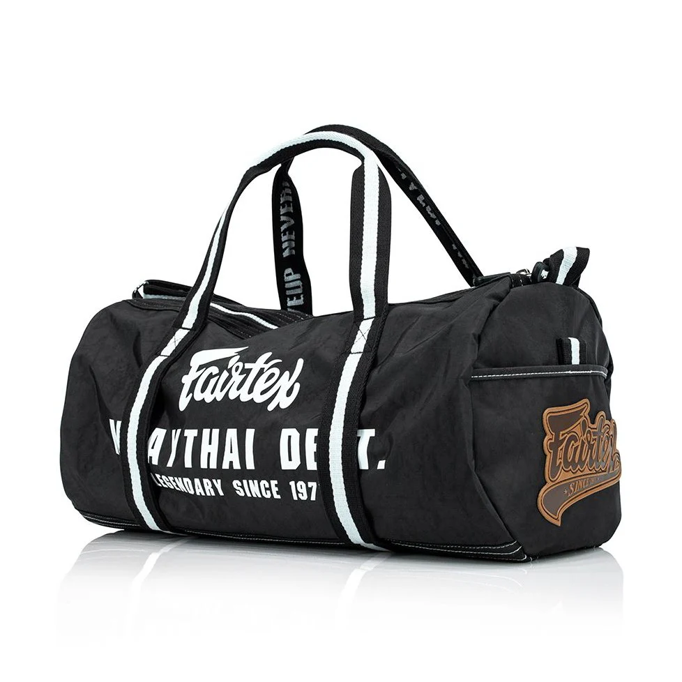 Fairtex BAG9 Retro Style Barrel Gym Bag - Image 8
