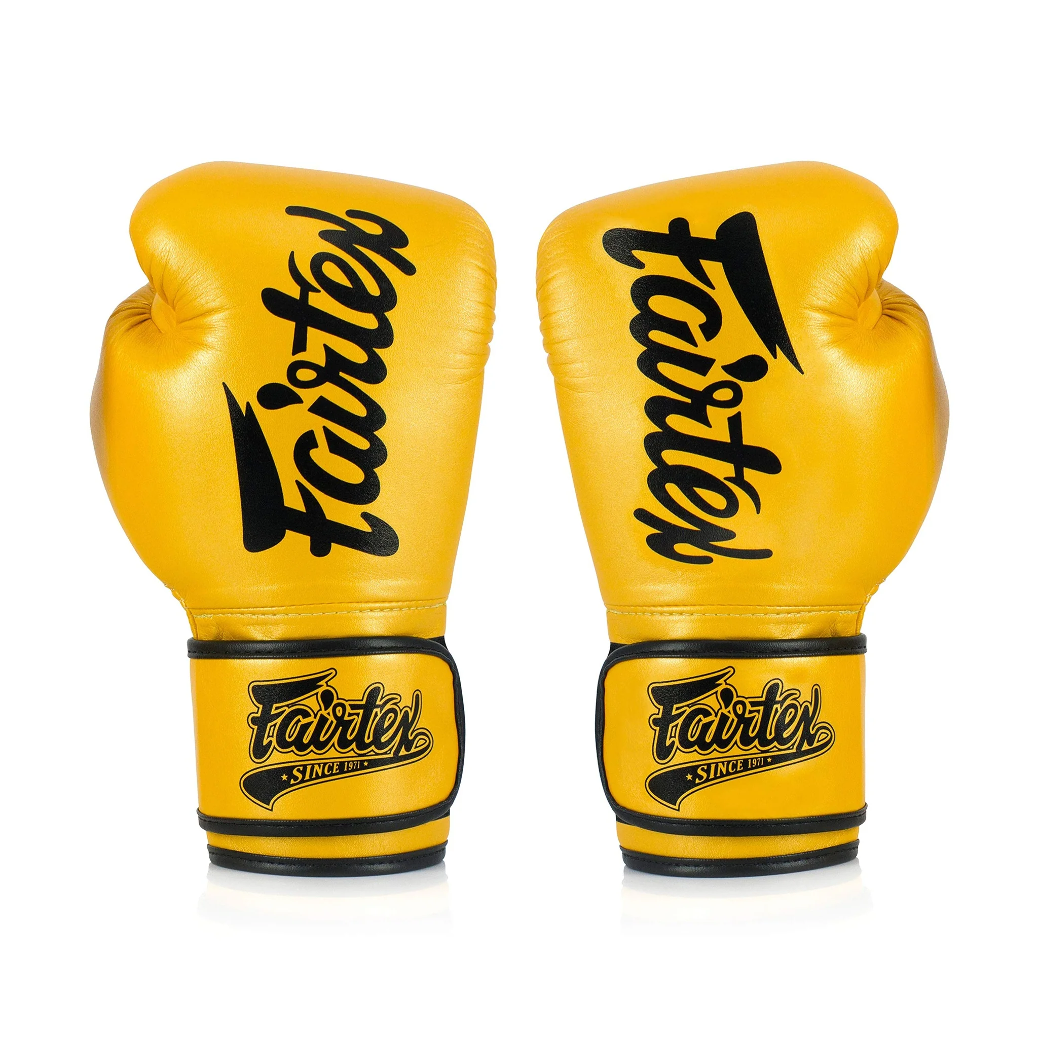 Fairtex BGV18 Gold Muay Thai Boxing Glove - Image 4