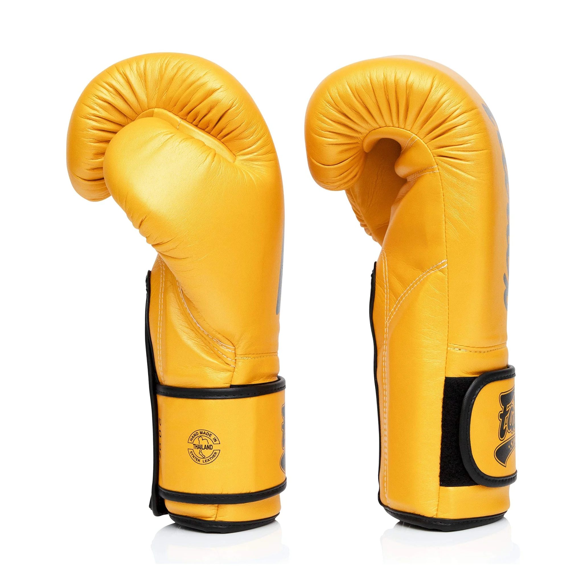 Fairtex BGV18 Gold Muay Thai Boxing Glove - Image 5